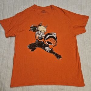 My Hero Academia 100% Cotton Anime Bakugo T-shirt